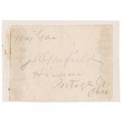 James A. Garfield