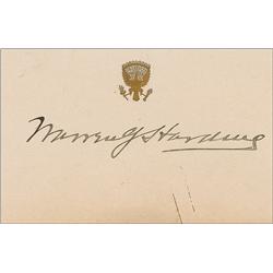 Warren G. Harding