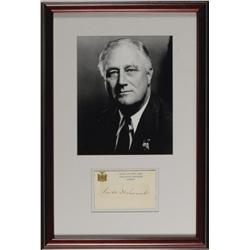 Franklin D. Roosevelt