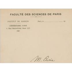 Marie Curie