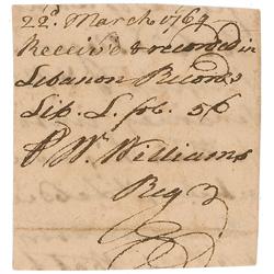 Declaration of Independence: William Williams