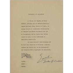 King Edward VIII