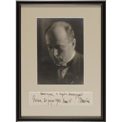 Benito Mussolini