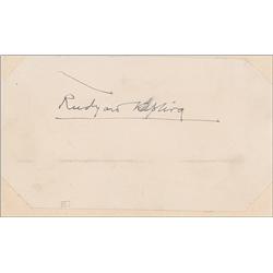 Rudyard Kipling