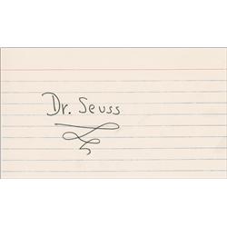 Dr. Seuss