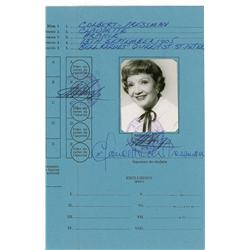 Claudette Colbert