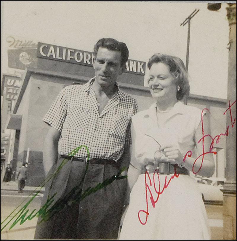 Michael Rennie Signed Michael Rennie