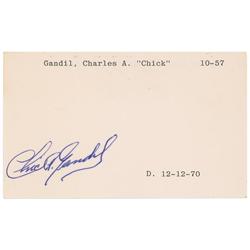 ‘Chick’ Gandil