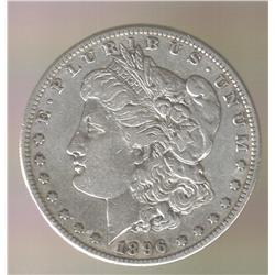 1896-S XF MORGAN SILVER KEY DATE RARE