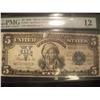 1899 $5 "Indian Chief" Silver Certificate, Graded F12