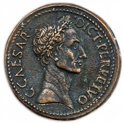Newer, Ancient-like Coin - "DICTATOR FOR LIFE" Gaius, Julius Caesar