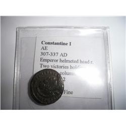 Ancient Coin - Constantine I - AE 307-337 AD