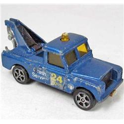 CORGI JUNIOR LAND ROVER METAL TOY TOW TRUCK