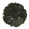 Image 1 : Vintage Chinese Handcarved Jade Bi (ANT-1120)