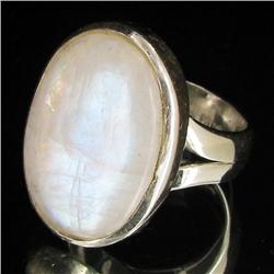 54.61ctw Moonstone Sterling Ring (JEW-2774)