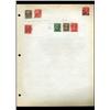 1931 Canada Hand Made Stamp Album Page 7 Pieces (STM-0123)