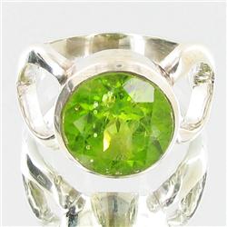 47.03ctw Peridot Sterling Ring (JEW-2818)