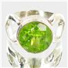 Image 1 : 47.03ctw Peridot Sterling Ring (JEW-2818)