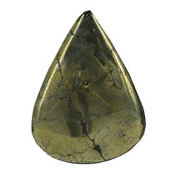 23.16ct Fabulous Cut & Polished Pyrite Gem Pear (GEM-22090)