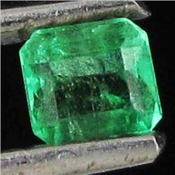 .1ct Top Clear Columbian Emerald Rectangle (GEM-32536)