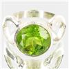 Image 1 : 47.82ctw Peridot Sterling Ring (JEW-2822)