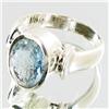 36.39ctw Aquamarine Sterling Ring (JEW-2695)