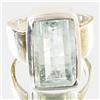 70.38ctw Aquamarine Sterling Ring (JEW-2792)