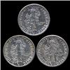 Image 2 : 1935P/D/S Mercury Dimes Better Grade Set of 3 (COI-8483)