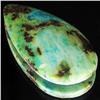 Image 1 : 59.70ct Rare Azure Green Agate Cabochon (GEM-33147)