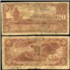 Image 1 : 1962 Vietnam 20 Dong Circulated (CUR-06280)