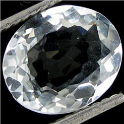 2ct Flawless Pale Blue Pakistan Aquamarine  (GEM-17840)