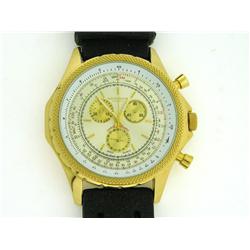 Akribos XXIV Men's AKG207-YGBK 'Excalibur' Gold-Tone Chronograph Watch by Akribos XXIV