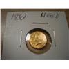 1852 $1 Gold Liberty Head Coin