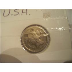 1865 Three Cent Nickel, VF