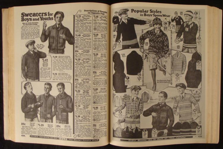 1970 Reprint of 1927 Edition Sears Roebuck Catalogue