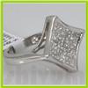 Image 2 : Genuine 1.05 ctw 14k Diamond White Gold Ring