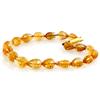 Image 1 : Natural Citrine Drop Bracelet 47.72ctw with brass clasp