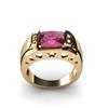 Image 1 : Genuine 2.80 ctw Ruby & Diamond Ring White or Yellow Gold 10kt 5.3g