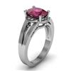 Image 1 : Genuine 1.61 ctw Ruby & Diamond Ring White or Yellow Gold 10kt 5.30g