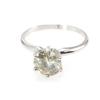 Image 2 : Genuine Solitaire Ring 1.80 ctw & Diamond Ring 14KTGold 6.5