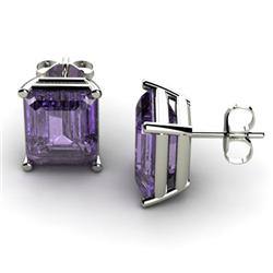 Genuine 11.50 ctw Tanzanite Earring 14ktWhite or Yellow Gold 4g