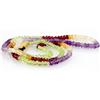 Image 2 : Natural Multi Precious Stones 42.57ctw with brass clasp