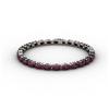 Image 1 : Genuine 13.80 ctw Ruby Bracelet 10kt White or Yellow Gold 9.9g