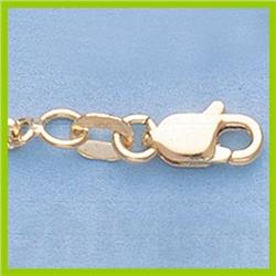 Genuine 16" 14kt Italian Gold-Yellow or White 2.3mm, D/C  Boston Chain Gauge:060, 6.3gr