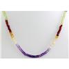 Image 3 : Natural Multi Precious Stones 42.26ctw with brass clasp