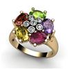 Image 1 : Genuine  2.73 ctw 14kt Multi-Color Precious Stone & Diamond Ring