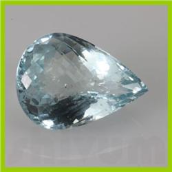 Natural Aqua Marine Pear Cut AAA 16x22mm 1 pc per lot 17.69ctw