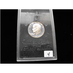 SILVER CLAD $1 1971 S EISENHOWER