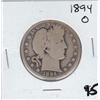 Image 1 : 1894 O BARBER HALF SILVER