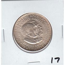SILVER CARVER/WASHINGTON COMMEMORATIVE (UNC) FLASHY